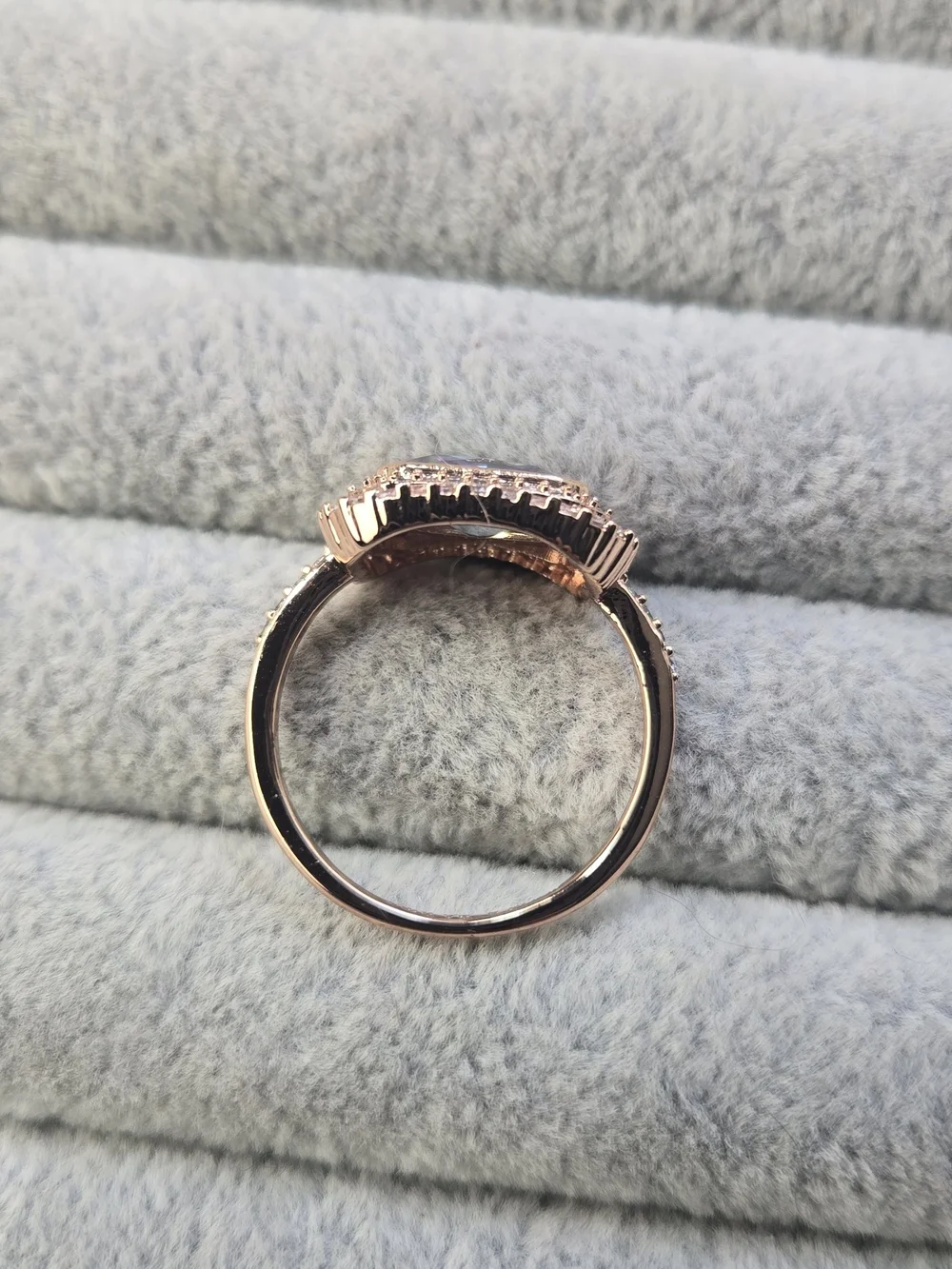 Size 8 Raimbow Topaz Imagine This RBP6387 June Rose Gold Plated Bomb Party